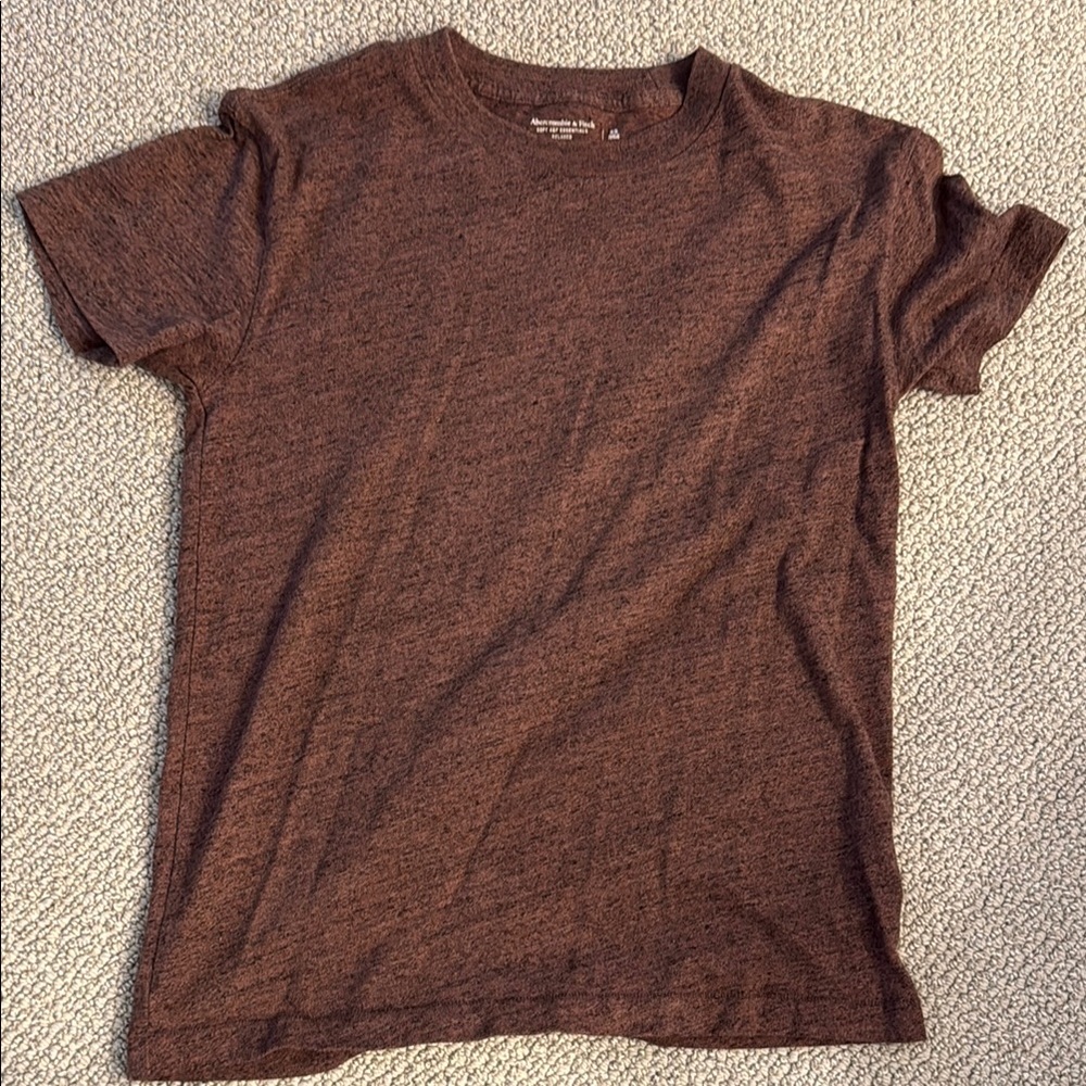Abercrombie & Fitch Brown Short Sleeve Tee